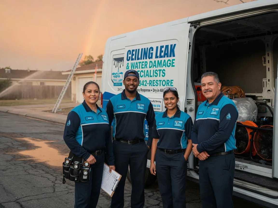 Ceiling Leak Cleanup company in Ridgeway, NC